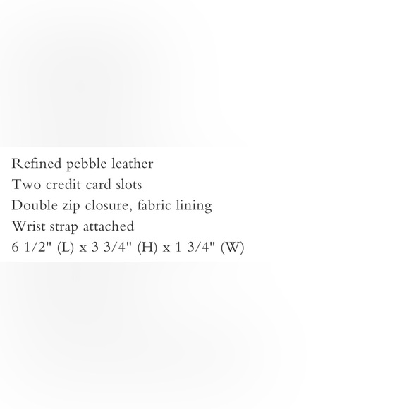 🌸NEW COACH Double Corner Zip Wristlet Black/Gold With Tags. - Picture 14 of 14